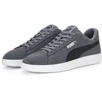 Puma Sneakers laag 'Smash 3.0' basaltgrijs / zwart / wit