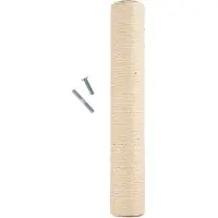 Merkloos Kratzboom vervangingspaal, sisal, diameter 7 cm x hoogte 40 cm, met schroeven, voor katten