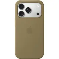Apple Siliconenhoesje met MagSafe voor de iPhone 18 Pro - Olive