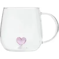 Homla CORAZON glas met handvat, 400 ml