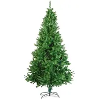 HomeShopXL Kunstboom - 210 cm - PVC - donkergroen
