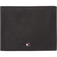 Tommy Hilfiger Portemonnee 'JOHNSON TRIFOLD' zwart