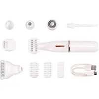 Lafe Multifunctionele trimmer UltraTrim 6-in-1 voor vrouwen, met verwisselbare opzetstukken