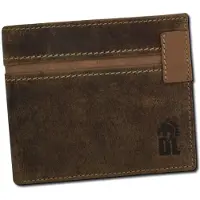 DrachenLeder heren portemonnee, leer, bruin, lichtbruin, 25x115x10 cm, modelnummer OPO010N5