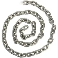 Osculati Din766 Iso Stainless Steel Chain 50 M 8 Mm Zilver