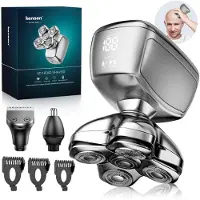 Kensen Glatzen scheerapparaten voor heren, , 5-in-1 hoofdscheerapparaat, waterdicht, voor mannen