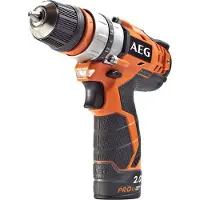 AEG BBS 12C2-LI 202C, Schroefboormachine met pistoolgreep, Zwart, Oranje, 400 omw/min, 1500 omw/min, 32 Nm, 1 cm