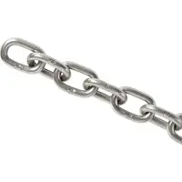 Osculati Genoese Stainless Steel Chain 50 M 5 Mm Zilver