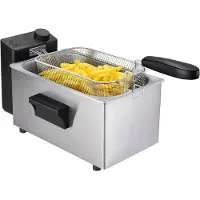 Tomado TDF3002S - Frituurpan - friteuse - 3 liter - koude zone - 2200 watt
