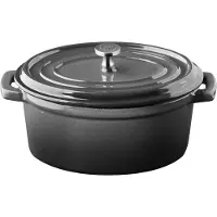 Assheuer & Pott 88334 Mini-braadpan met deksel, 5 sterren - Gietijzer, geëmailleerd, 0,45 liter, antraciet