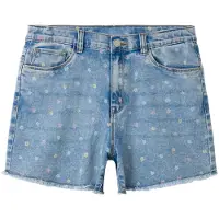 Name It Kids Jeans 'NKFRose' blauw / blauw denim / pasteelgeel / mintgroen