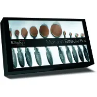 Italian Design Set van 10 make-upkwasten | zwart