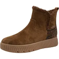 Tamaris Enkellaarsje bruin / antraciet