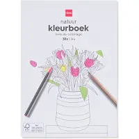 Kleurboek A4 natuur