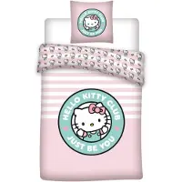 Hello Kitty kinderdekbedovertrek Just Be You - polykatoen