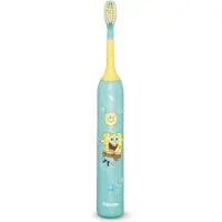 Beurer SC 11 SpongeBob Elektrische Tandenborstel Kind – Sonische Tandenborstel voor Kinderen 3-12 jaar – Tot 65.000 Bewegingen/min – 2 Opzetborstels 3+ & 6+ – USB-C – Aqua Blue
