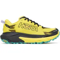 Hoka One One - Mafate 5 - Trailrunningschoenen 42 2/3, zwart/ citrus