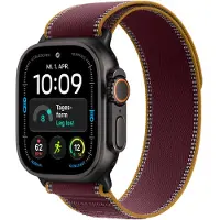 Apple Watch Ultra 4 Cellular 49mm Zwart Trail Band M/L