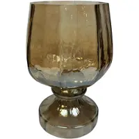Mansion Atmosphere Windlicht goud Lustre Ø13x20cm goud Glas Windlicht