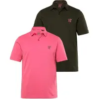 JP 1880 Regular Fit Polo shirt Korte mouw roze