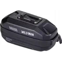 Wild Man GD700 Zwart Zadeltas Fietstas Waterdicht 1L