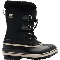 Sorel - Après-skischoenen - Big Kids Yoot Pac Nylon WP Black Black voor Unisex van Nylon - Kindermaat 37 - Zwart
