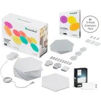 Philips Hue Zeshoekige Wandpanelen Starterkit (15 Panelen) + Wandmodule