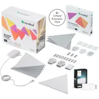 Philips Hue Driehoekige Wandpanelen Starterkit (15 Panelen) + Wandmodule