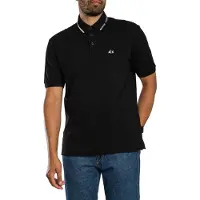 Armani Exchange Shirt zwart / wit
