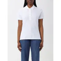 Lacoste Slim Fit Dames Poloshirt wit, Effen