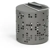 Bang Điểm Ottoman Small | Raw steel
