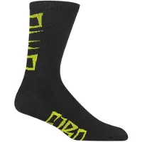 Giro Sesonal Merinos Wool Socks Black / Green || Maat: 36-39