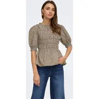 ONLY Blouse 'ONLJOSY' bruin / offwhite