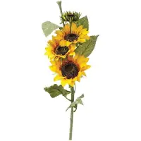 Atmosphera Kunstmatige zonnebloem, 81 cm