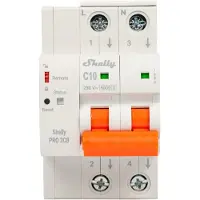Shelly Pro 2CB C32, Miniatuur stroomonderbreker, 6000 A, 160 - 230 V