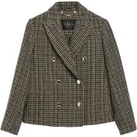s.Oliver Black Label Regular fit korte blazer van wolmix