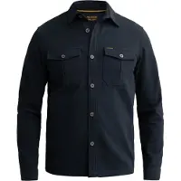 PME Legend Heren Overhemden Long Sleeve Shirt Comfort Heavy Twill - Donkerblauw - Maat 3XL