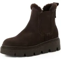 Tamaris Chelsea boots donkerbruin