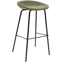 Merkloos Barstoel Riga, 80 cm, groen