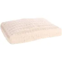 Flamingo Kussen Verona, rechthoekig, beige – Afmetingen: A: 80 cm, B: 60 cm, C: 10 cm, wasbaar