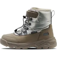 Hummel Snowboots zilvergrijs / olijfgroen