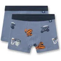 Sanetta Onderbroek blauw / oranje / wit