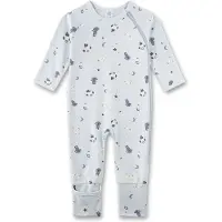 Sanetta Rompertje/body blauw / wit