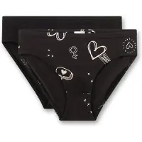 Sanetta Onderbroek zwart / wit
