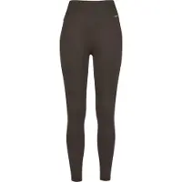 Aim'n Dames Broeken Ribbed Seamless Tights - Bruin - Maat XL