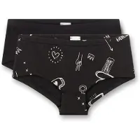 Sanetta Onderbroek zwart / wit