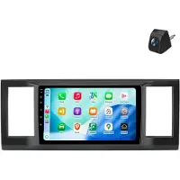 AWESAFE Autoradio - 4GB & 64GB 8-Kern V1PRO - Geschikt Voor VW Polo 2001-2009 - Carplay & Android auto - Met navigatie GPS - Radio scherm