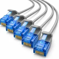 1aTTack.de 659886 Cat6, Cat.6, Netwerkkabel, 5 meter - Patchkabel, Slim kabel