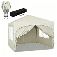 Youjia Daktent met draagtas, buitenluifel, directe zonbescherming, partytenten (alleen met tent), 300 cm, 300 cm, 256 cm