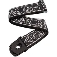 Planet Waves Sangle guitare avec lock Joe Satriani 5cm - Skull & Bones